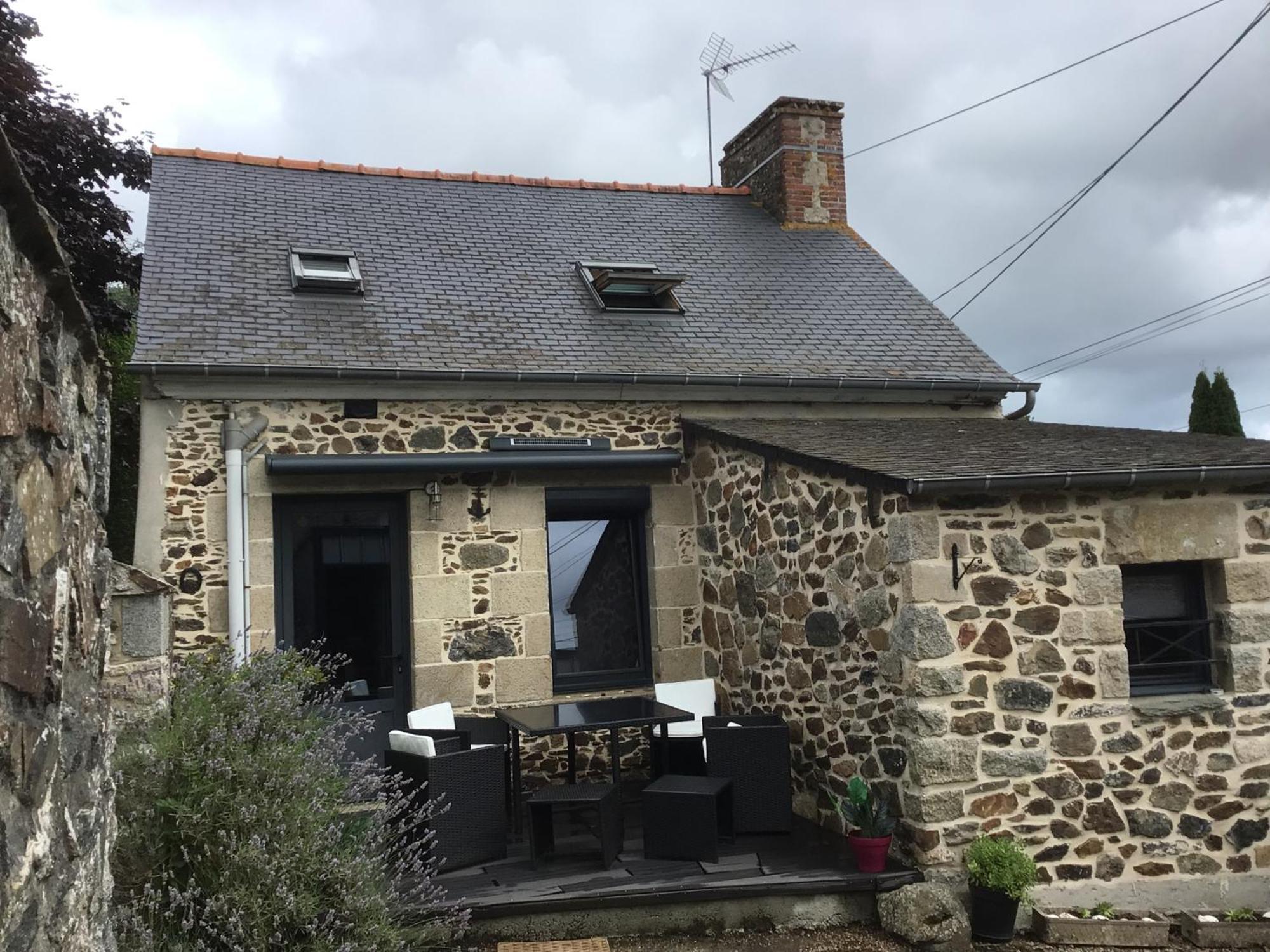 Maison En Pierre A La Campagne Proche De La Mer Plourhan Dış mekan fotoğraf