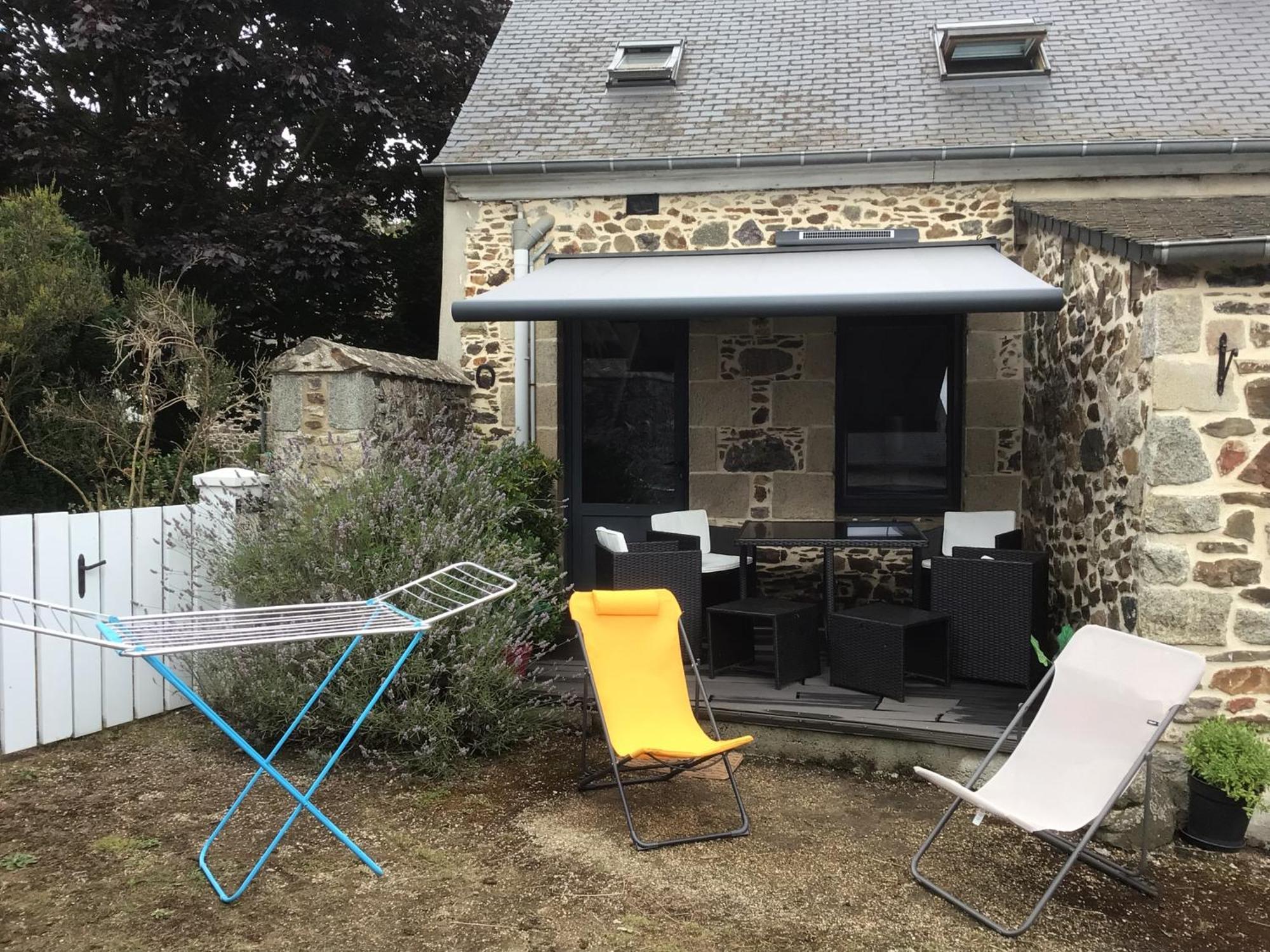 Maison En Pierre A La Campagne Proche De La Mer Plourhan Dış mekan fotoğraf